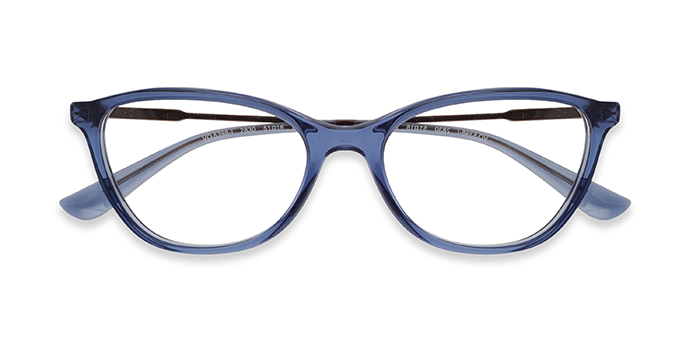 VOGUE 0VO5398I Blue Full Frame Cateye Eyeglasses for Women