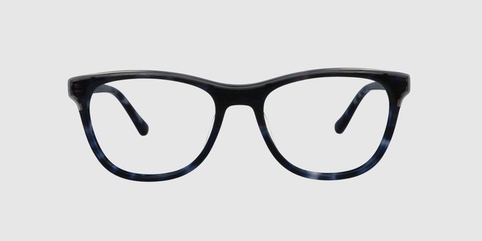  Blue Full rim Round Eyeglasses for Men and Women