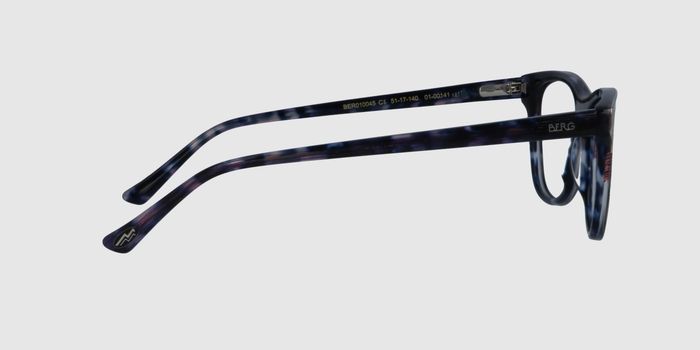  Blue Full rim Round Eyeglasses for Men and Women