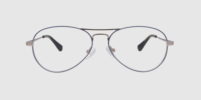  Blue Full frame Aviator Eyeglasses for Men and Women