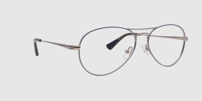  Blue Full frame Aviator Eyeglasses for Men and Women