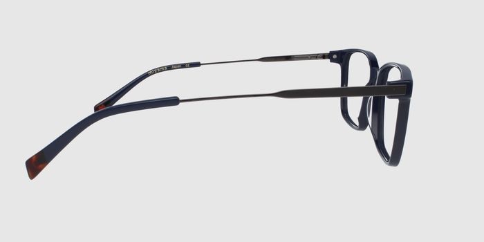  Blue Full rim Square Eyeglasses for Men