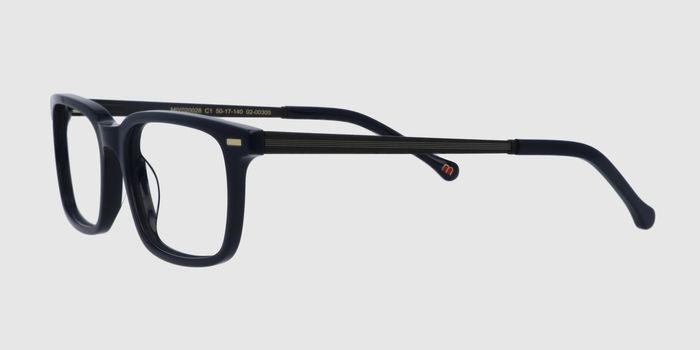  Blue Full rim Rectangle Eyeglasses for Men