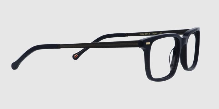  Blue Full rim Rectangle Eyeglasses for Men