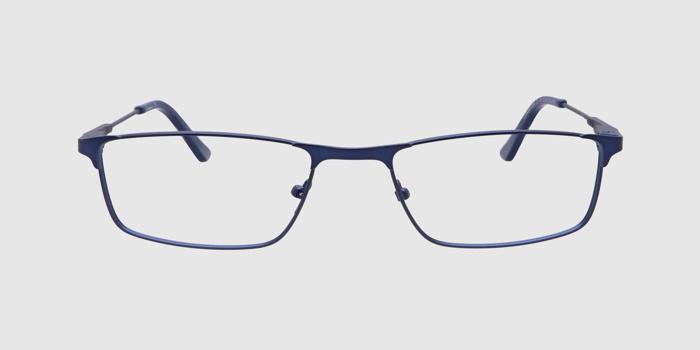  Blue Full frame Rectangle Eyeglasses for Men and Women
