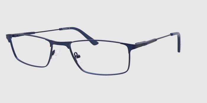  Blue Full frame Rectangle Eyeglasses for Men and Women