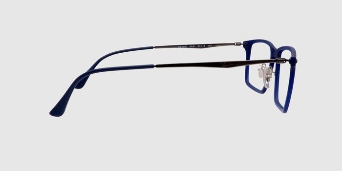  Blue Full frame Rectangle Eyeglasses for Men and Women