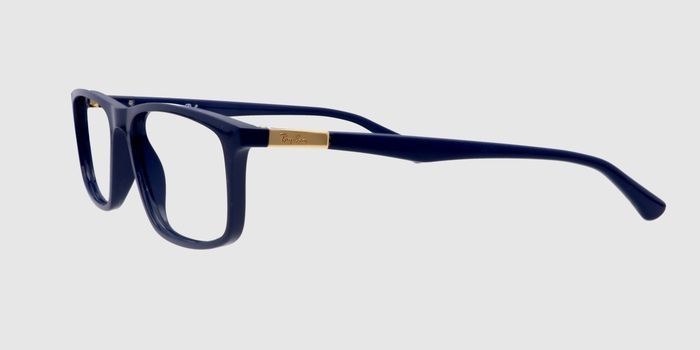  Blue Full frame Rectangle Eyeglasses for Women