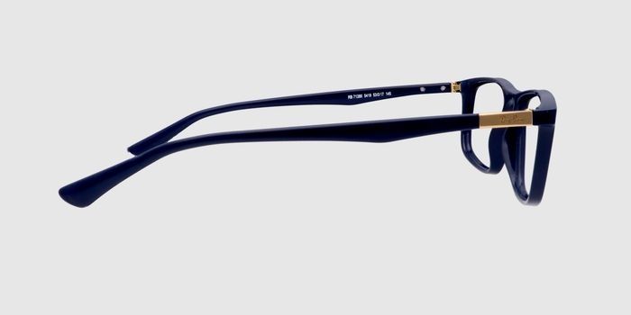 Blue Full frame Rectangle Eyeglasses for Women