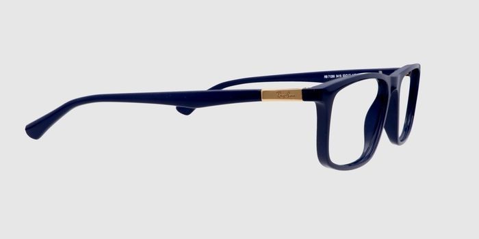  Blue Full frame Rectangle Eyeglasses for Women