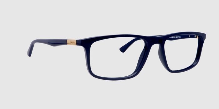  Blue Full frame Rectangle Eyeglasses for Women