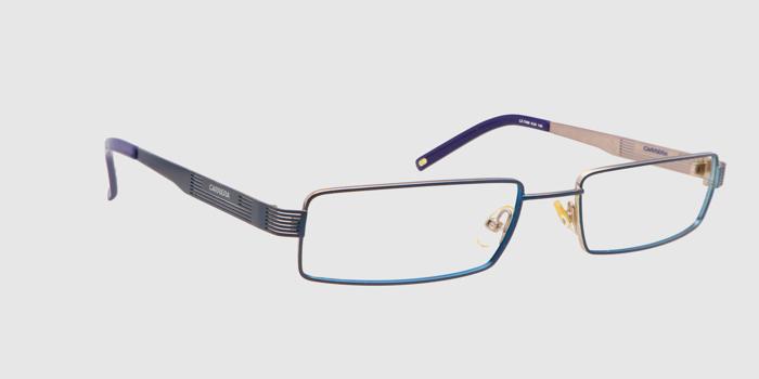  Blue Full frame Rectangle Eyeglasses for Men