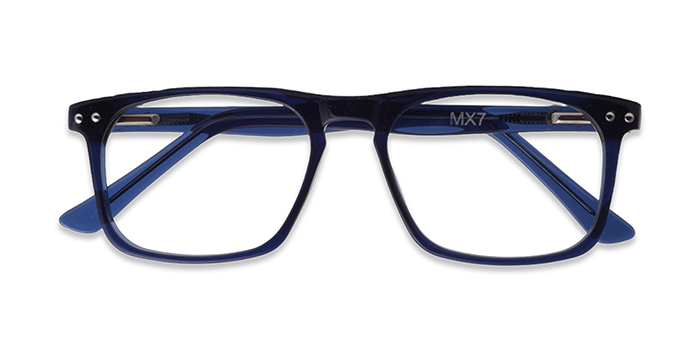  Blue Full Frame Wayfarer Eyeglasses for Men and Women