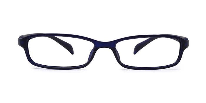  Blue Full Frame Rectangle Eyeglasses for Men and Women