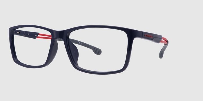  Blue Full frame Rectangle Eyeglasses for Men