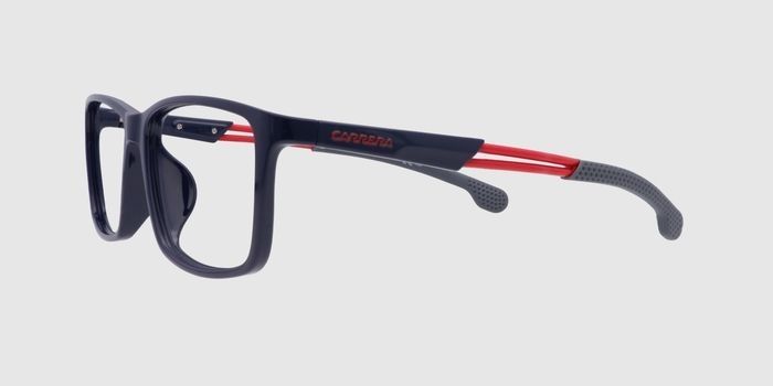  Blue Full frame Rectangle Eyeglasses for Men