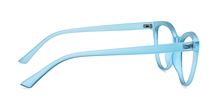  Blue Full Frame Cateye Eyeglasses for Women