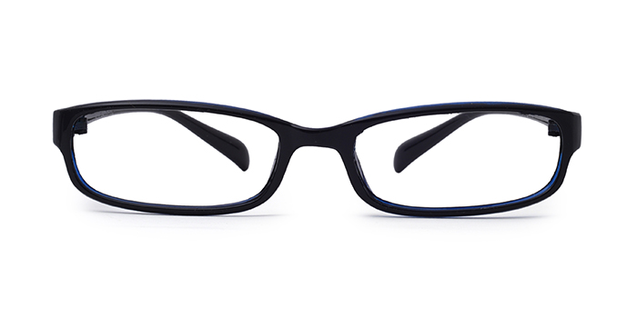  Blue Full Frame Rectangle Eyeglasses for Men and Women