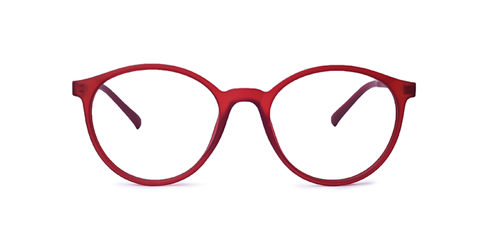 red round eyeglasses