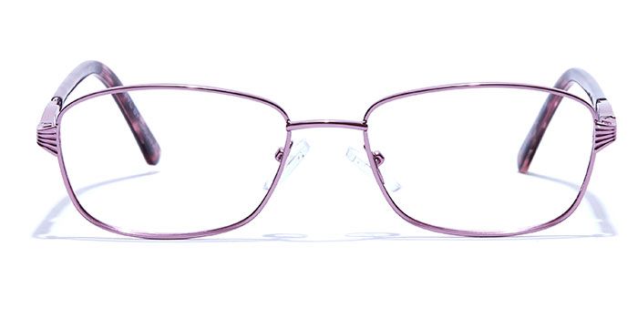  Pink Full Frame Wayfarer Eyeglasses for Women