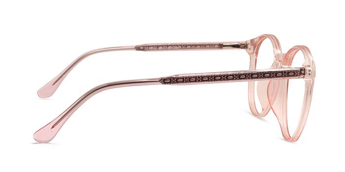  Pink Full Frame Round Eyeglasses for Women