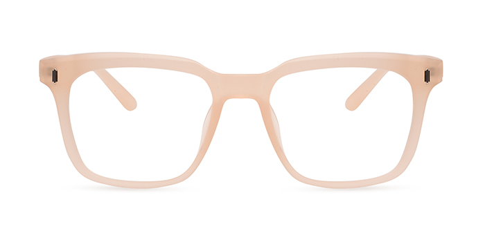  Peach Full Frame Wayfarer Eyeglasses for Women