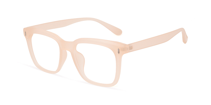  Peach Full Frame Wayfarer Eyeglasses for Women