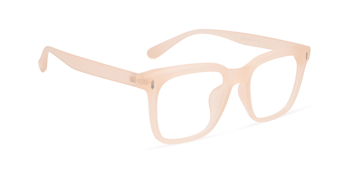  Peach Full Frame Wayfarer Eyeglasses for Women