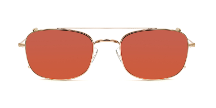 KILLER Gold Full Frame Square Eyeglasses for Men and Women