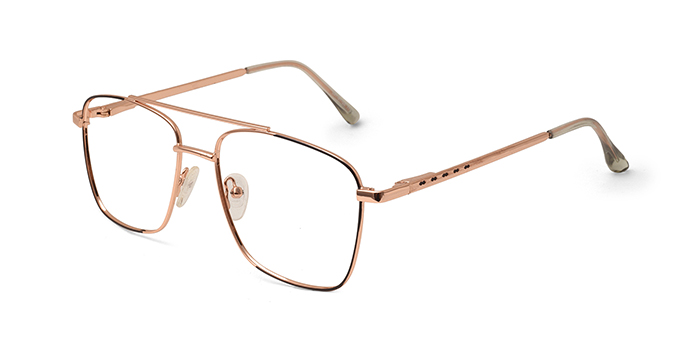 Gold Eyeglasses Spectacles Frames Online EyeMyEye