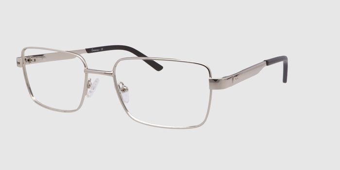  Gold Full frame Rectangle Eyeglasses for Men and Women