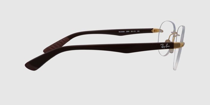  Gold Rimless Oval Eyeglasses for Women