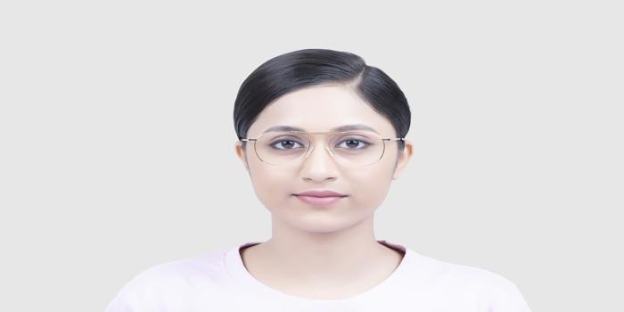 Gold Full frame Aviator Eyeglasses for Men and Women