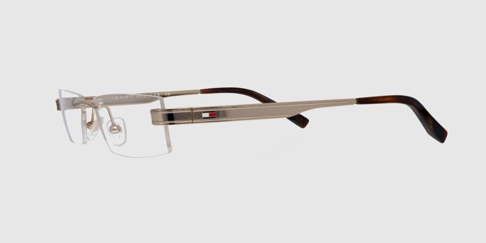  Gold Rimless Rectangle Eyeglasses for Women