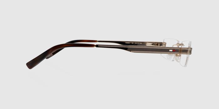  Gold Rimless Rectangle Eyeglasses for Women