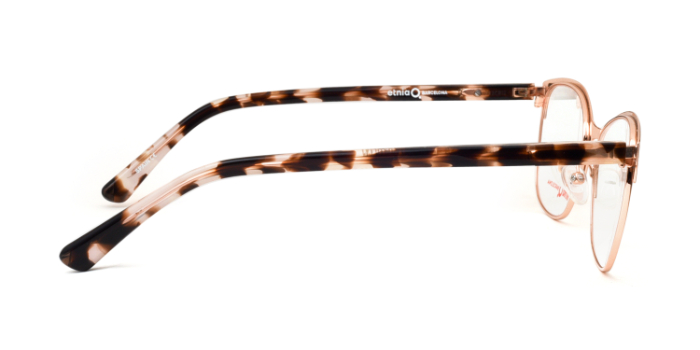 Etnia Barcelona Gold Full Frame Cateye Eyeglasses for Women