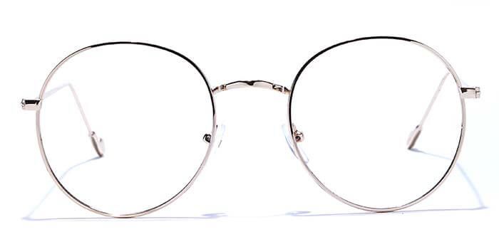 full frame round eyeglasses