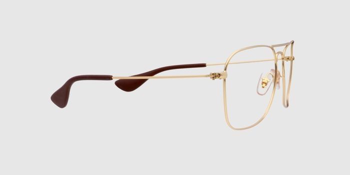  Gold Full frame Wayfarer Eyeglasses for Women