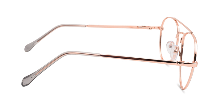  Gold Full Frame Aviator Computer Glasses for Men and Women