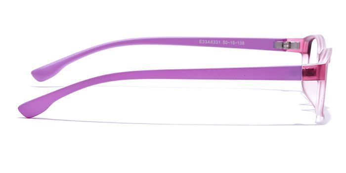  Purple Full Frame Rectangle Computer Glasses for Women