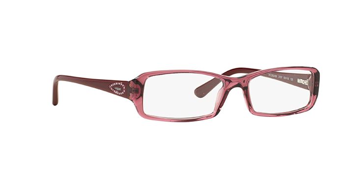 VOGUE Wine Full Frame Rectangle Eyeglasses for Women