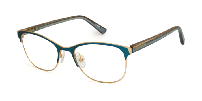 Etnia Barcelona Green Full Frame Cateye Eyeglasses for Women