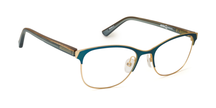 Etnia Barcelona Green Full Frame Cateye Eyeglasses for Women
