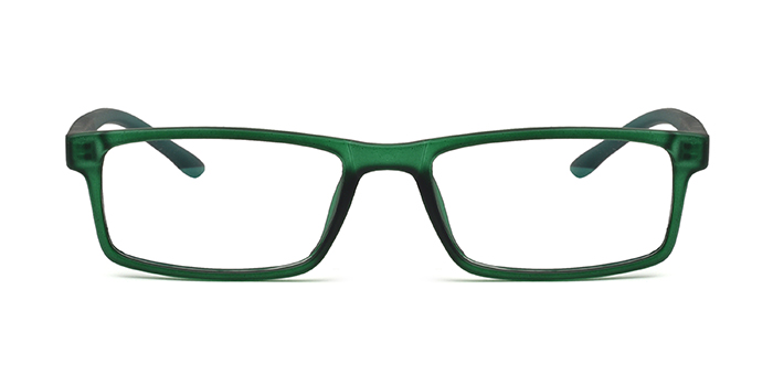  Green Full Frame Wayfarer Eyeglasses for Kids