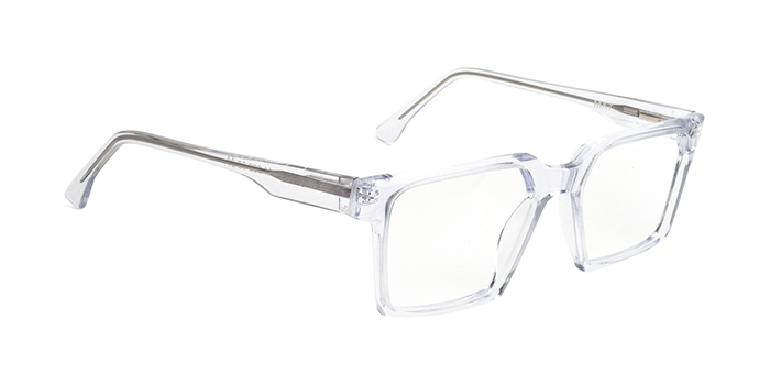  Transparent Full Frame Wayfarer Eyeglasses for Men and Women