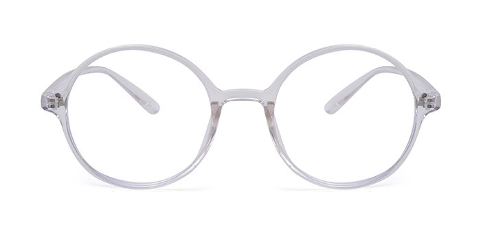 Round clear cheap plastic eyeglass frames