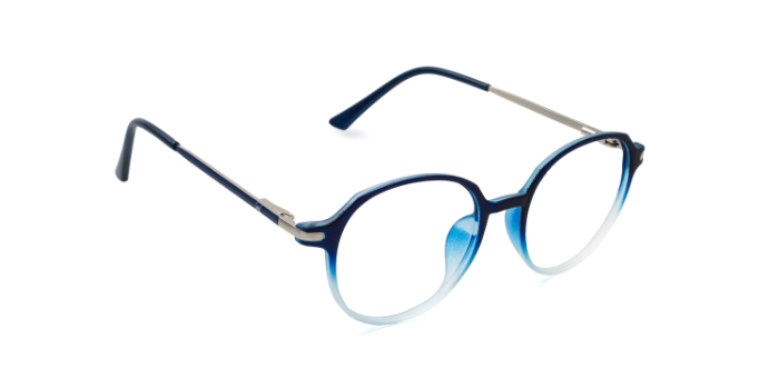  Multicolor Full Frame Round Eyeglasses for Men and Women