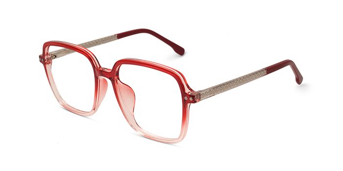  Multicolor Full Frame Square Eyeglasses for Men and Women
