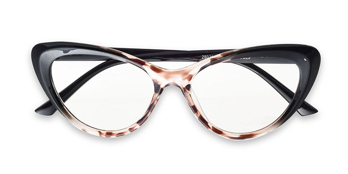  Multicolor Full Frame Cateye Eyeglasses for Women