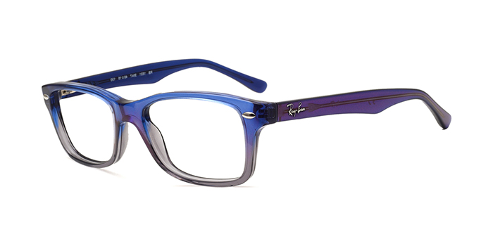 Ray-Ban Multicolor Full Frame Rectangle Eyeglasses for Kids